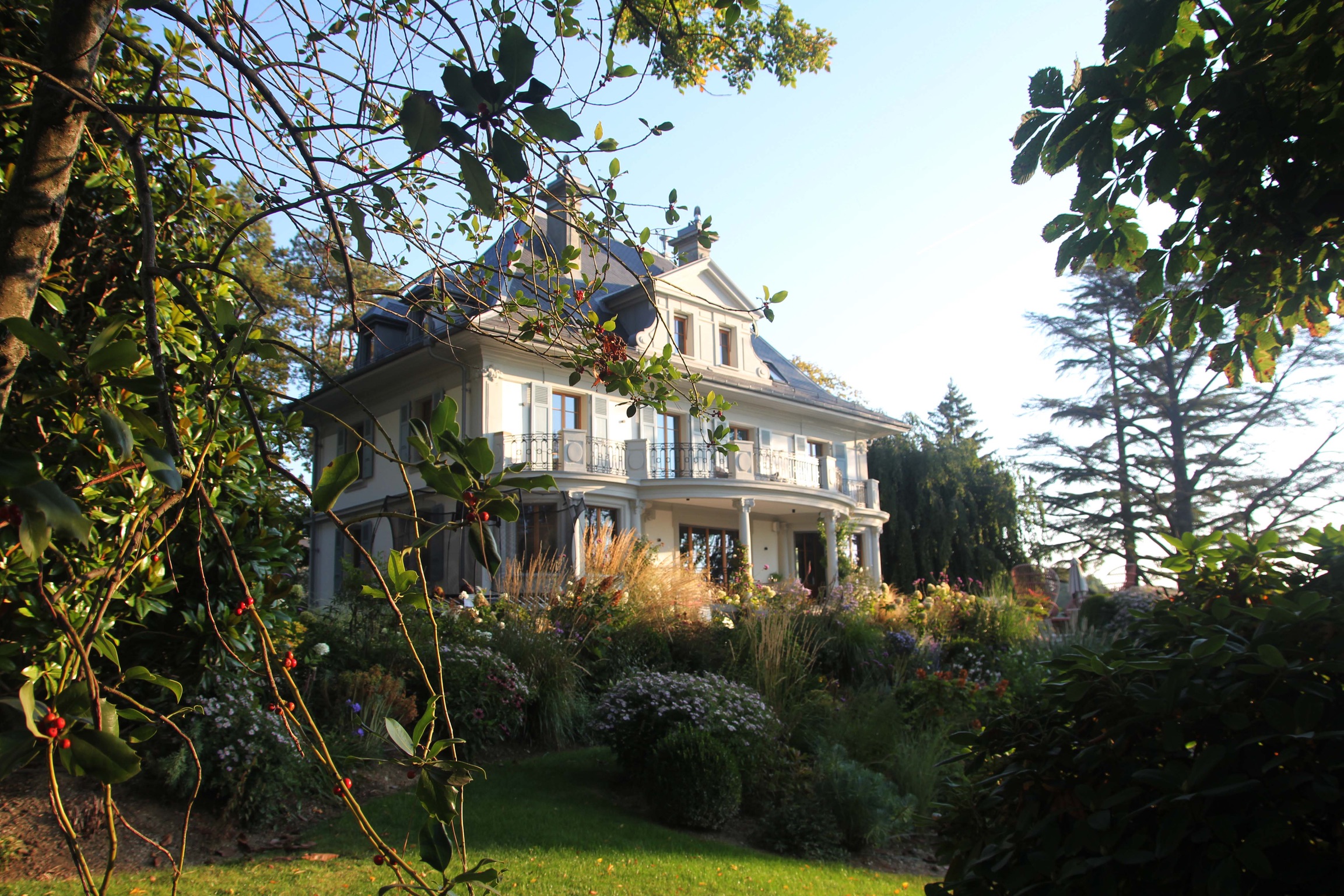 Country house garden - landscape architect Switzerland